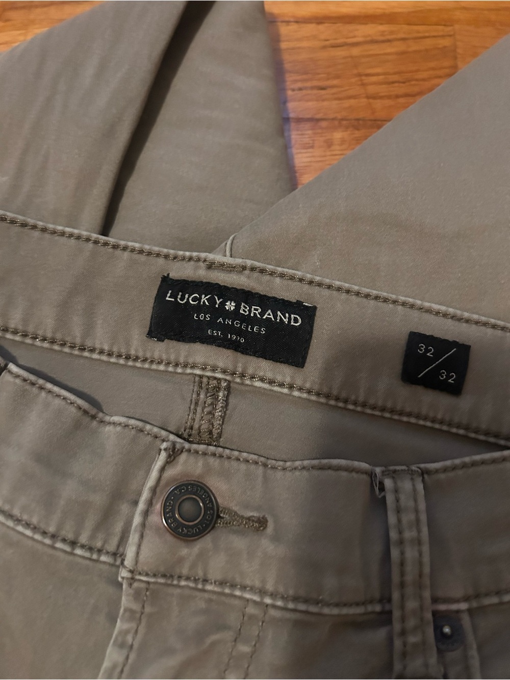 Lucky Brand Men’s Khaki Jeans - Classic Fit